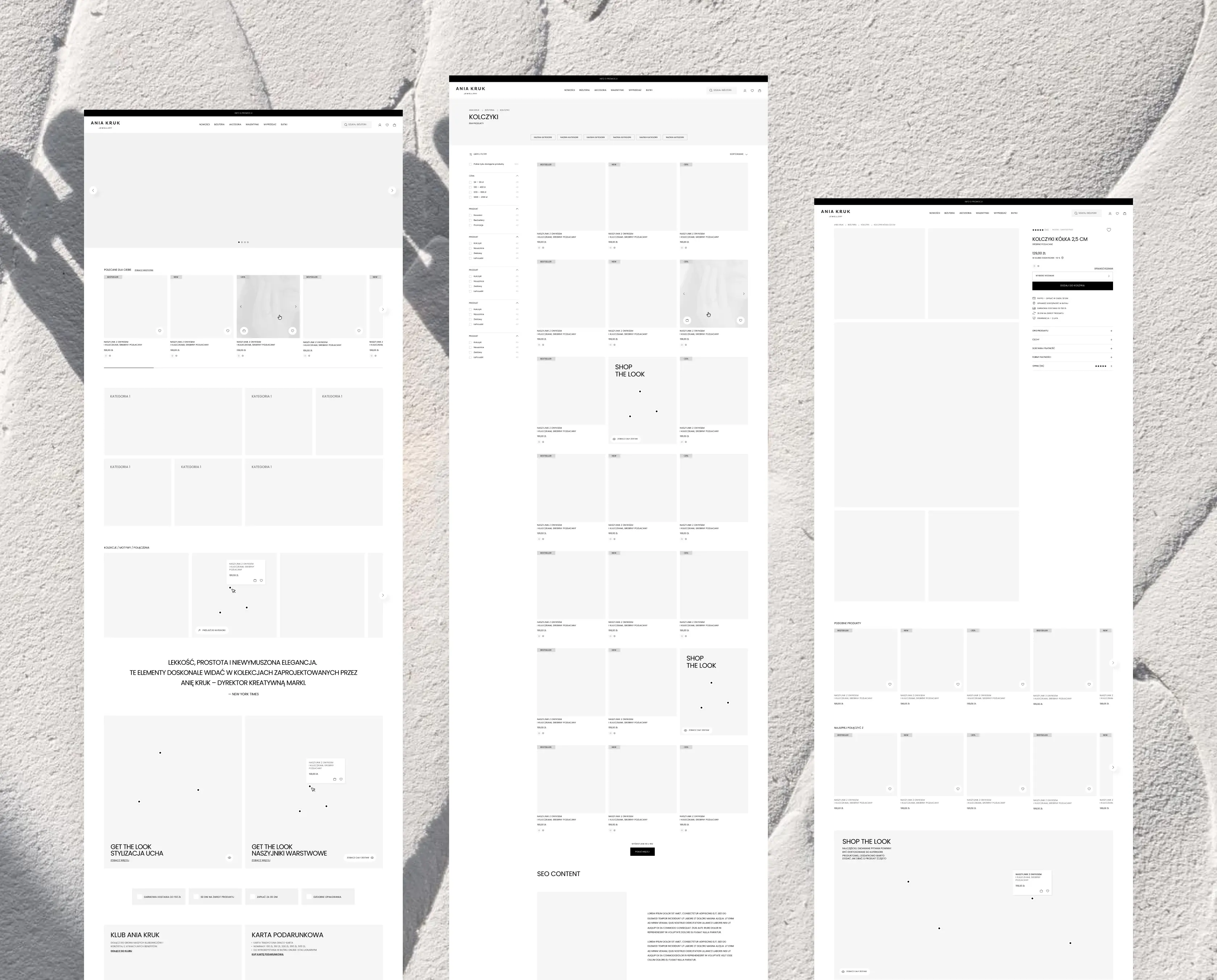 Ania Kruk – Wireframes