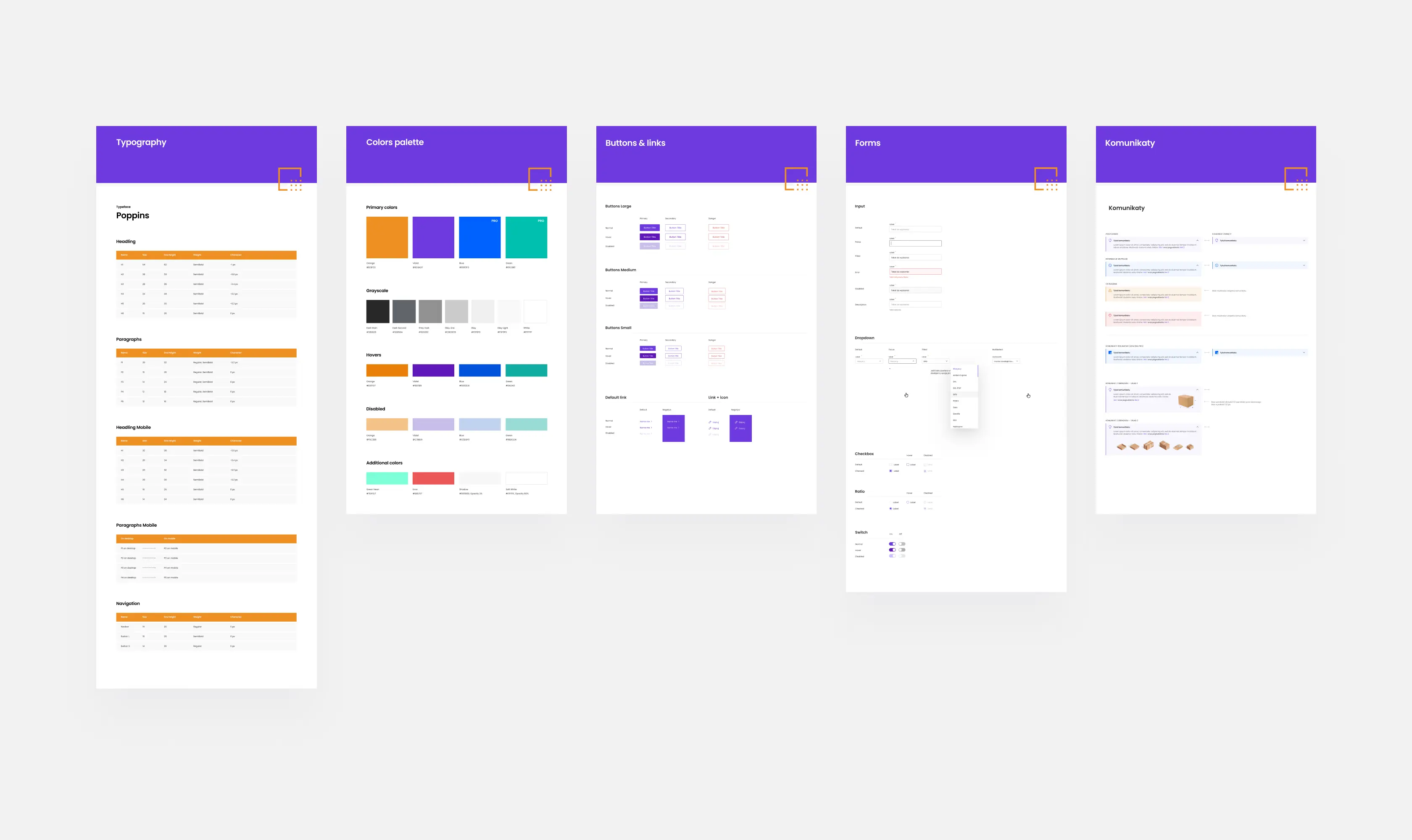 Apaczka – Design System