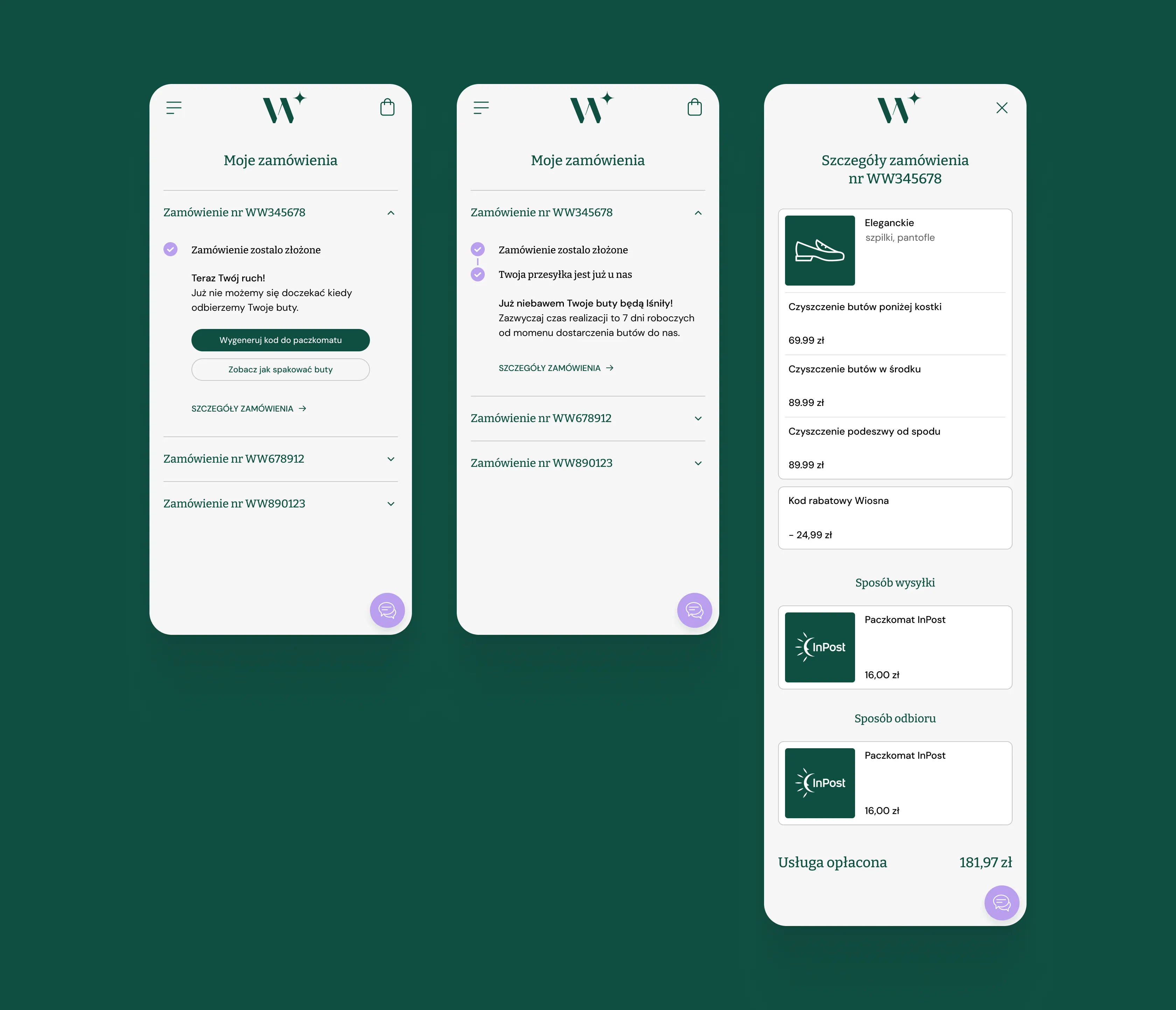 woshwosh – Completed orders